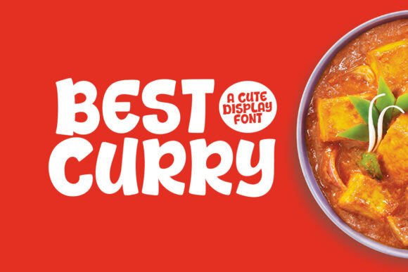 Best Curry Display Font for Modern Web Design Projects