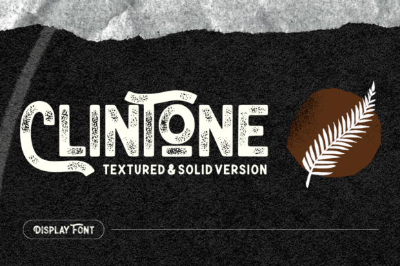 Clintone Display Font for Editorial Design Projects