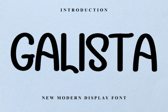 Galista Display Font for Elegant Branding Projects