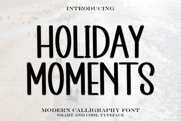 Holiday Moments Display Font Review: Festive Charm for Branding Projects