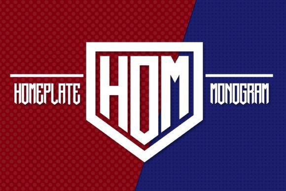Home Plate Font Review: A Bold Display Typeface for Team Logos and Sports Branding