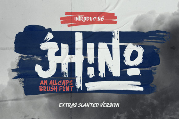 Jhino: A Bold All-Caps Brush Font for Memorable Small Business Branding