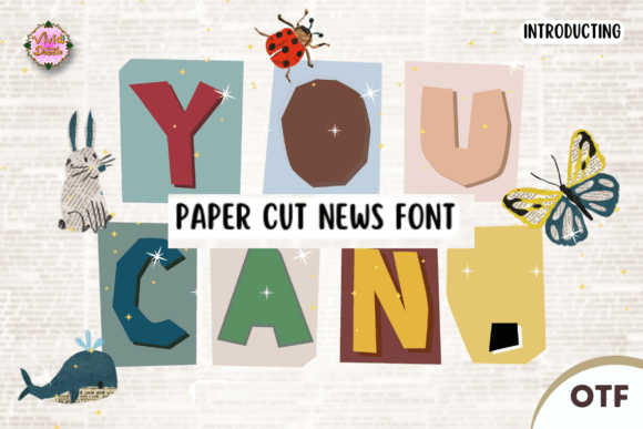 Paper Cut News: A Display Font for Modern Web Projects