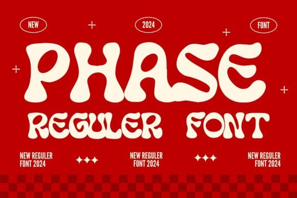 Phase Display Font for Playful Web Design and Branding