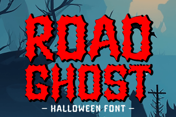 Road Ghost Display Font for Hauntingly Effective Campaigns