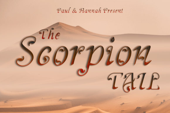 Scorpion Tail Display Font for Bold Brand Identity