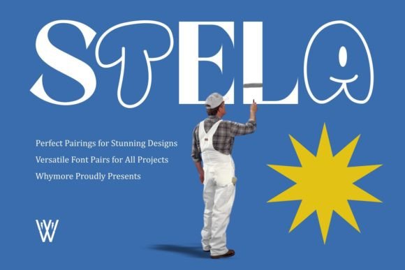 Stela Font Duo for Bold Branding on a Small Business Budget