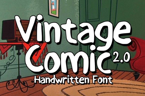 Vintage Comic 2.0: A Display Font for Editorial Storytelling